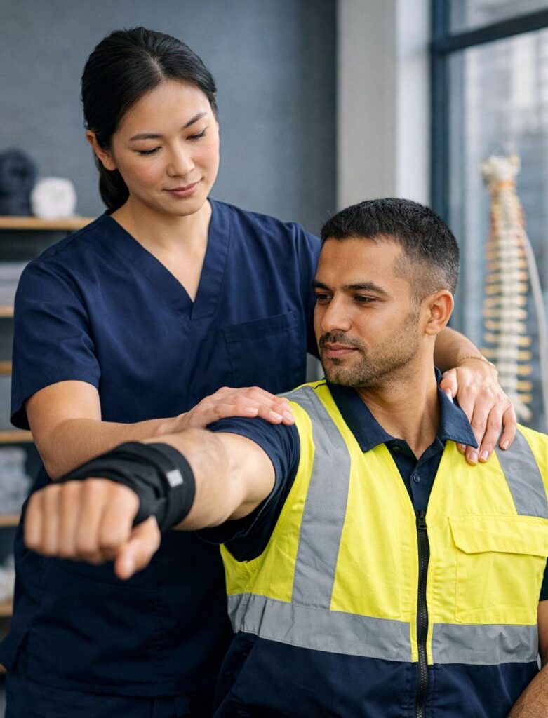 Workplace injury rehabilitation and WSIB physiotherapy in Brampton near Mayfield Road